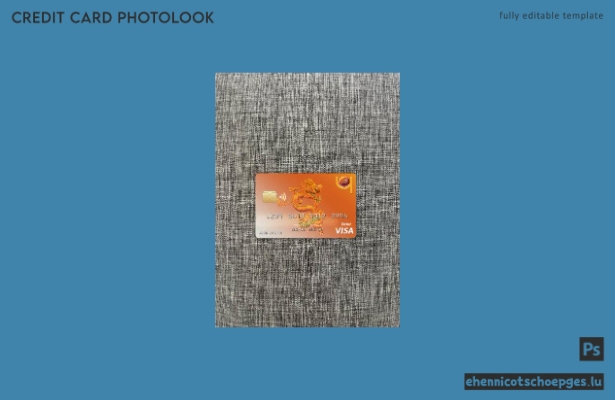 Bhutan Druk PNB Bank Visa-Karte Fotobeispiel-Vorschau